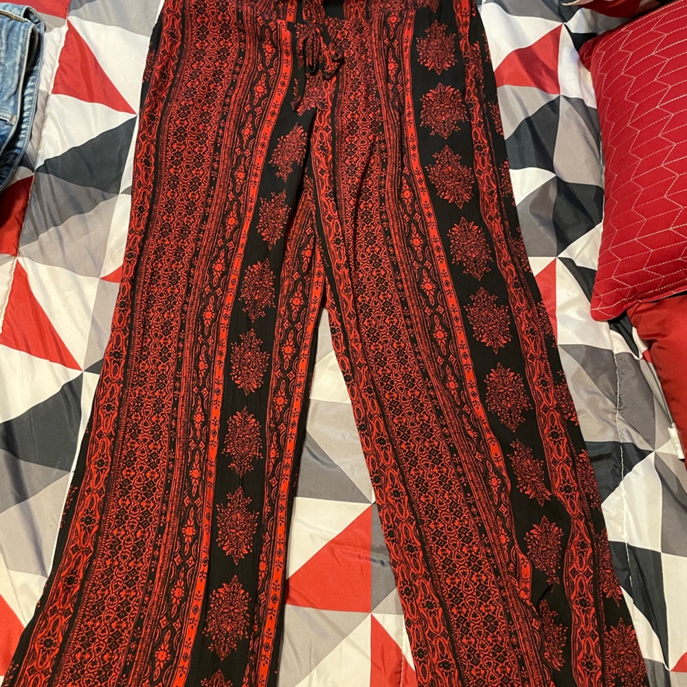 Peace Pearls large flowing pants